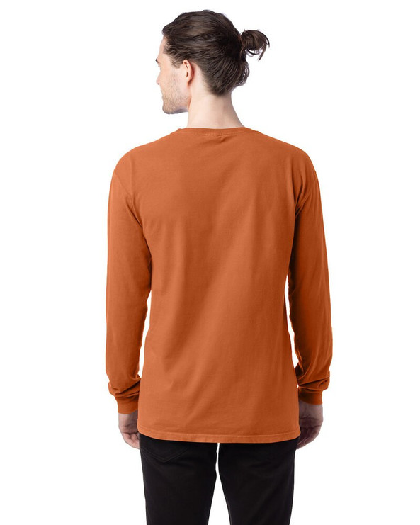 ComfortWash by Hanes GDH200 - Unisex Garment-Dyed Long-Sleeve T-Shirt