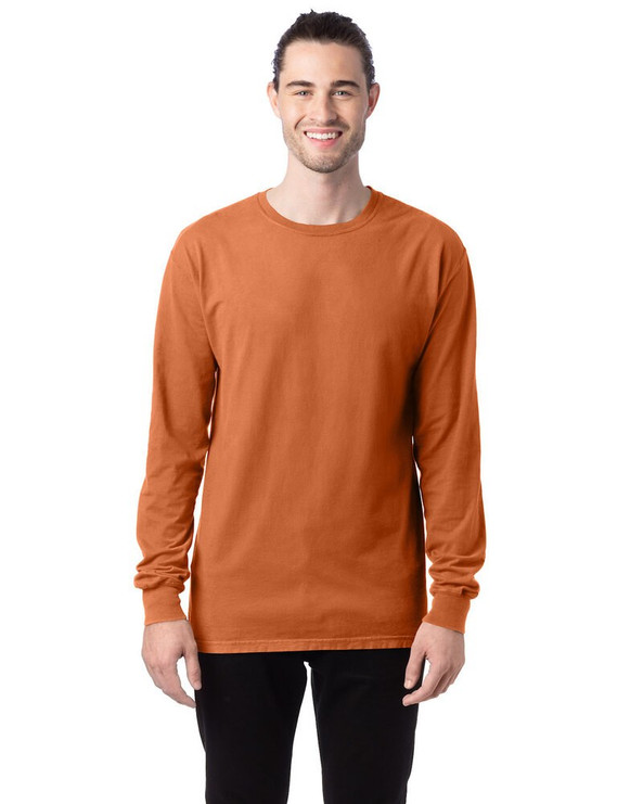 ComfortWash by Hanes GDH200 - Unisex Garment-Dyed Long-Sleeve T-Shirt