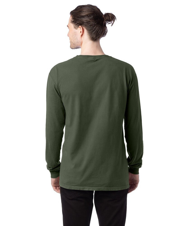 ComfortWash by Hanes GDH200 - Unisex Garment-Dyed Long-Sleeve T-Shirt