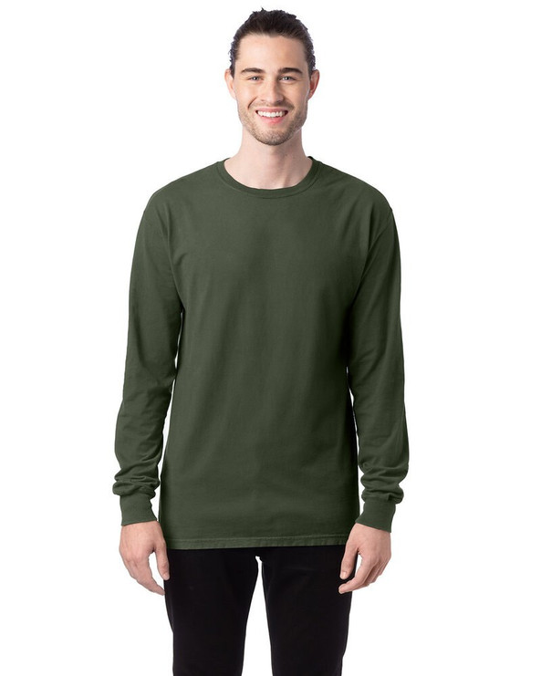 ComfortWash by Hanes GDH200 - Unisex Garment-Dyed Long-Sleeve T-Shirt