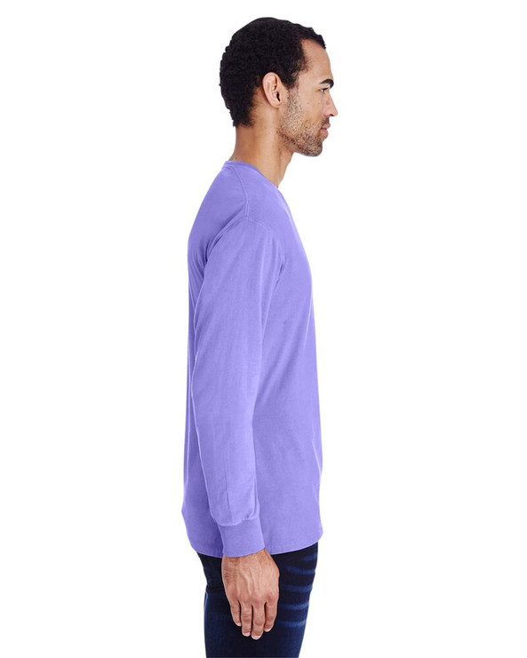 ComfortWash by Hanes GDH200 - Camiseta unisex de manga larga teñida en prenda