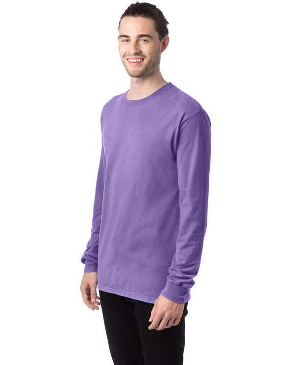 ComfortWash by Hanes GDH200 - Camiseta unisex de manga larga teñida en prenda