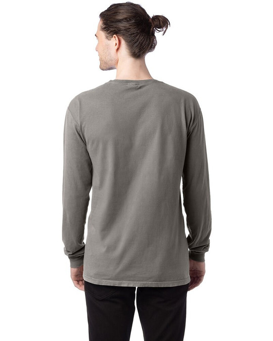 ComfortWash by Hanes GDH200 - Camiseta unisex de manga larga teñida en prenda