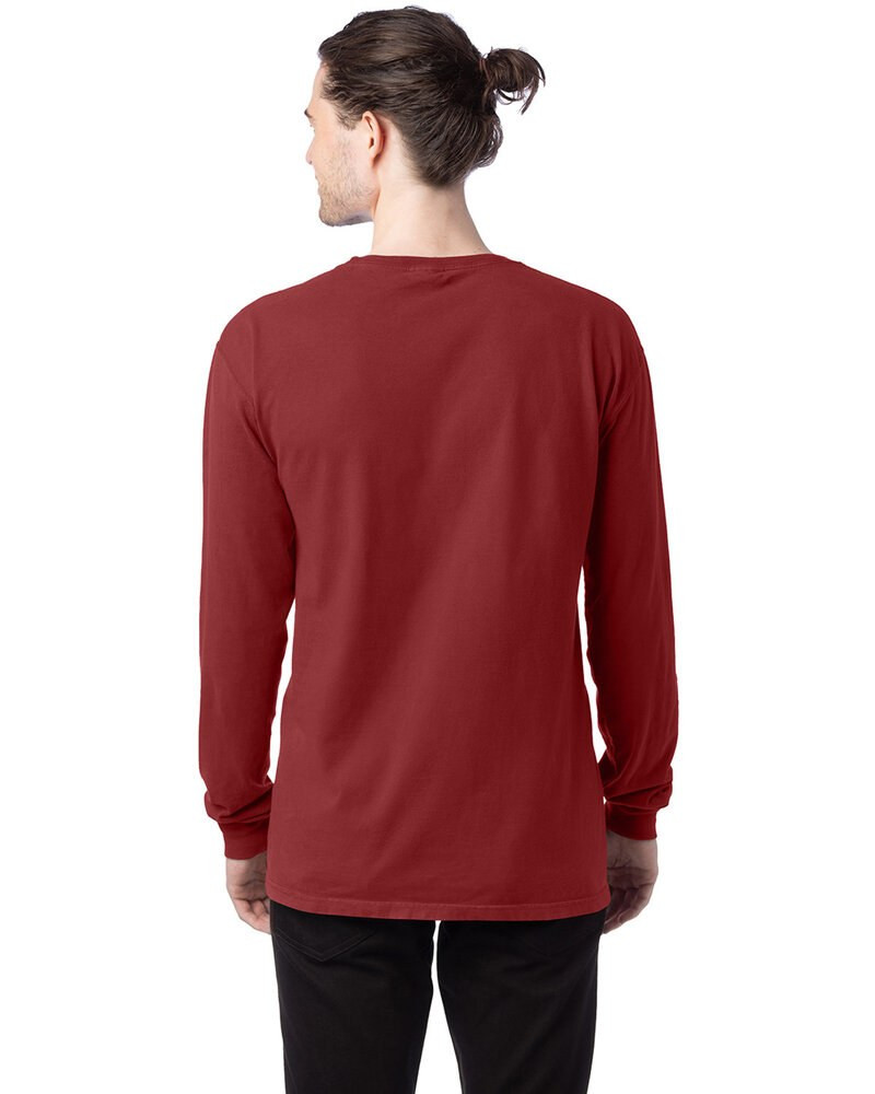 ComfortWash by Hanes GDH200 - Unisex Garment-Dyed Long-Sleeve T-Shirt