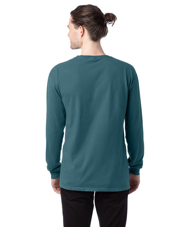 ComfortWash by Hanes GDH200 - Unisex Garment-Dyed Long-Sleeve T-Shirt