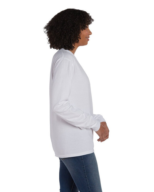 ComfortWash by Hanes GDH250 - Unisex Garment-Dyed Long-Sleeve T-Shirt with Pocket