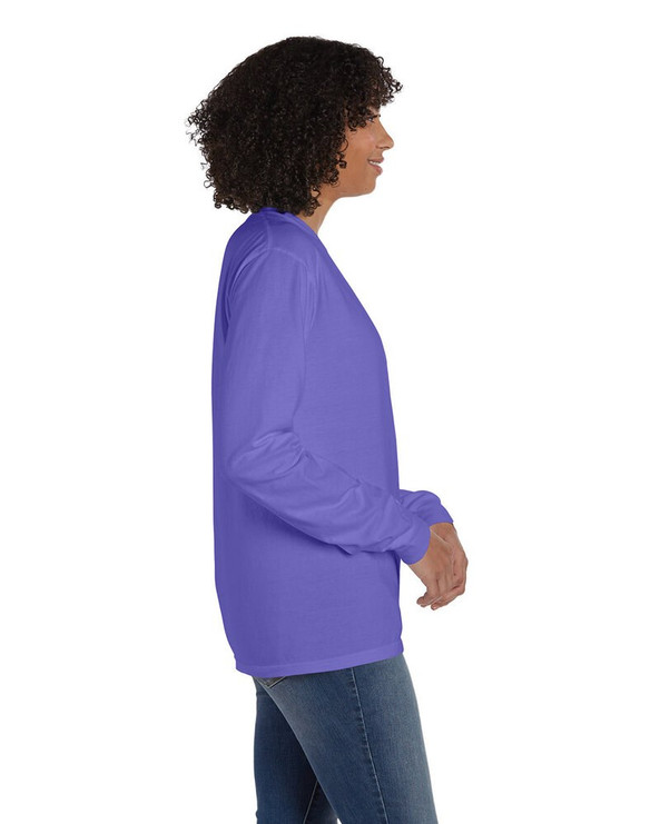 ComfortWash by Hanes GDH250 - Unisex Garment-Dyed Long-Sleeve T-Shirt with Pocket