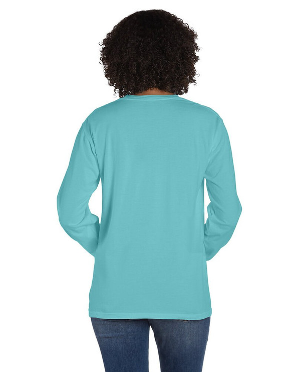 ComfortWash by Hanes GDH250 - Unisex Garment-Dyed Long-Sleeve T-Shirt with Pocket