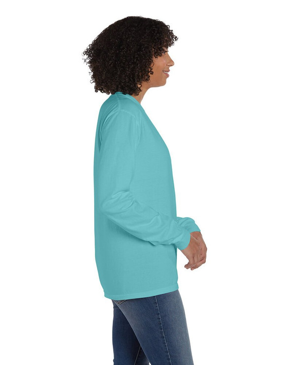 ComfortWash by Hanes GDH250 - Unisex Garment-Dyed Long-Sleeve T-Shirt with Pocket