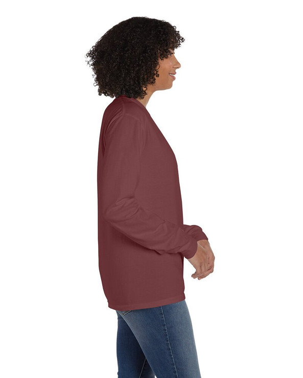 ComfortWash by Hanes GDH250 - Unisex Garment-Dyed Long-Sleeve T-Shirt with Pocket