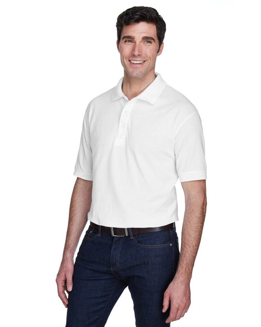 UltraClub 8540 - Polo de piqué Whisper para hombre