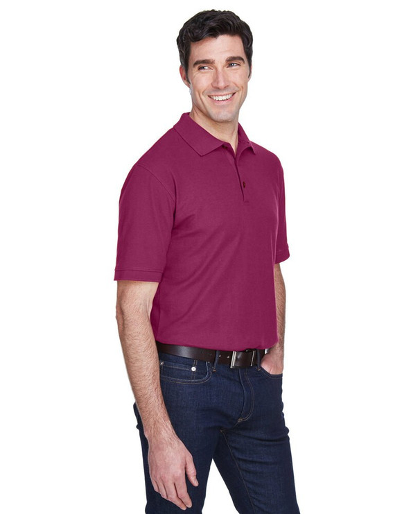 UltraClub 8540 - Polo de piqué Whisper para hombre