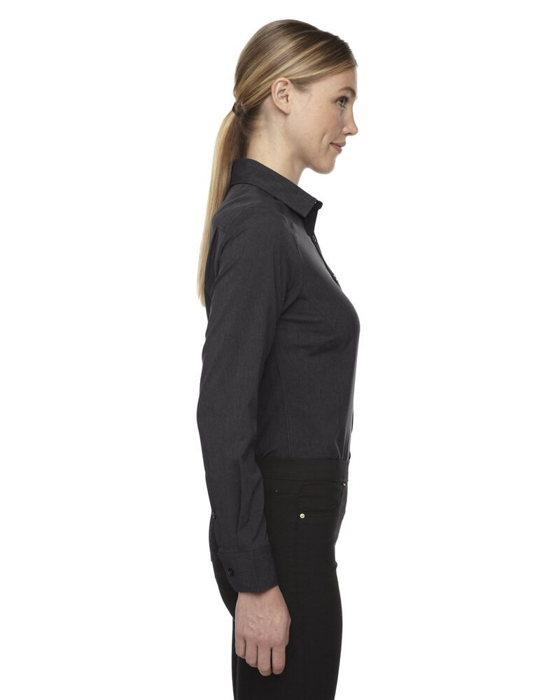 North End 78802 - Camisa Mélange Performance para mujer