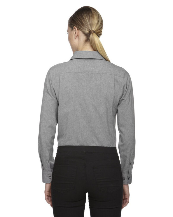 North End 78802 - Camisa Mélange Performance para mujer