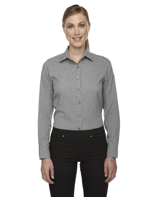 North End 78802 - Camisa Mélange Performance para mujer