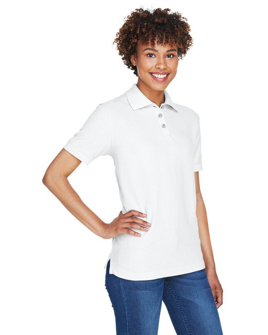 UltraClub 8541 - Polo de piqué Whisper para mujer