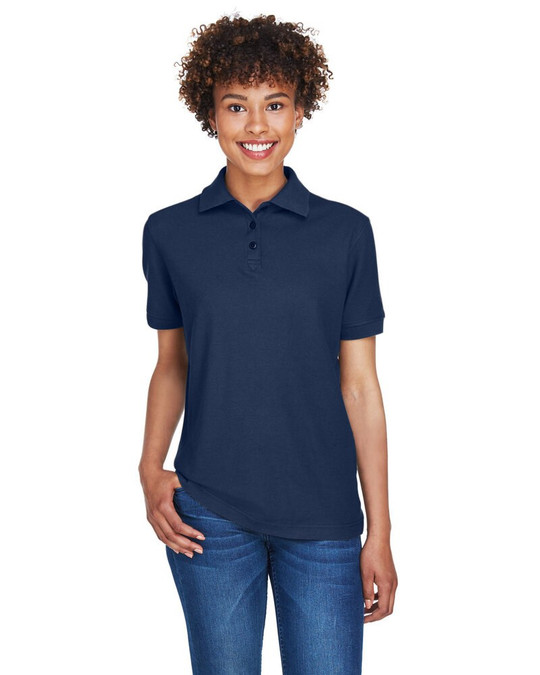 UltraClub 8541 - Polo de piqué Whisper para mujer