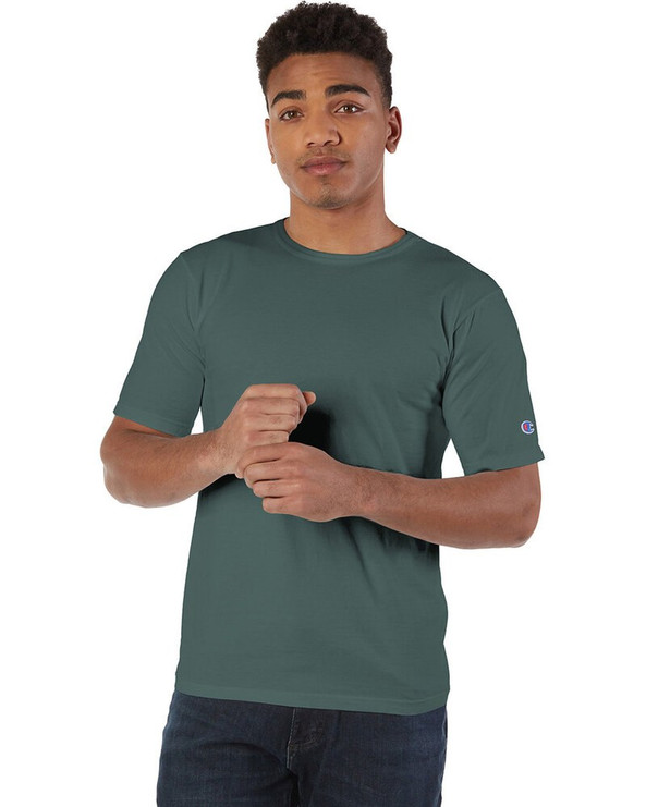 Champion CD100CH - Camiseta unisex teñida en prenda
