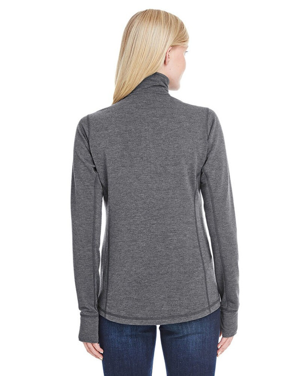 J. America JA8433 - Ladies Omega Stretch Quarter-Zip