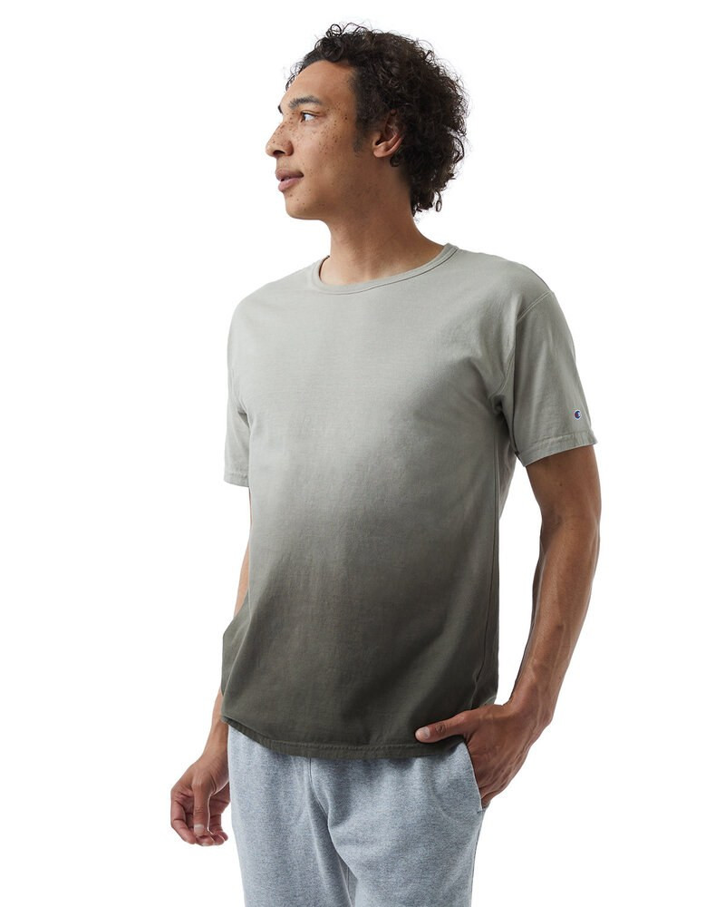 Champion CD100D - Camiseta unisex Classic Jersey Dip Dye