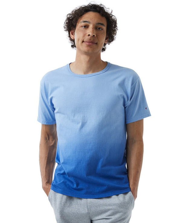 Champion CD100D - Unisex Classic Jersey Dip Dye T-Shirt