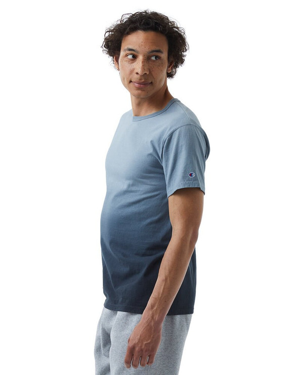 Champion CD100D - Unisex Classic Jersey Dip Dye T-Shirt