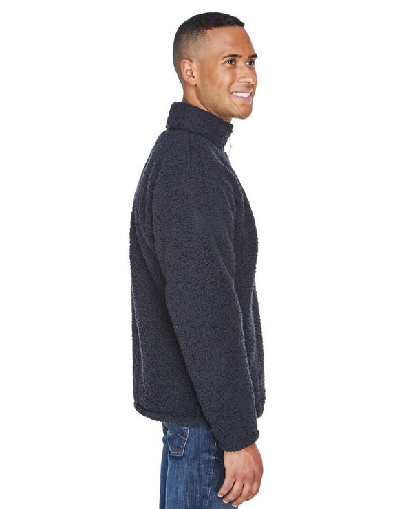 J. America JA8454 - Adult Epic Sherpa Quarter-Zip