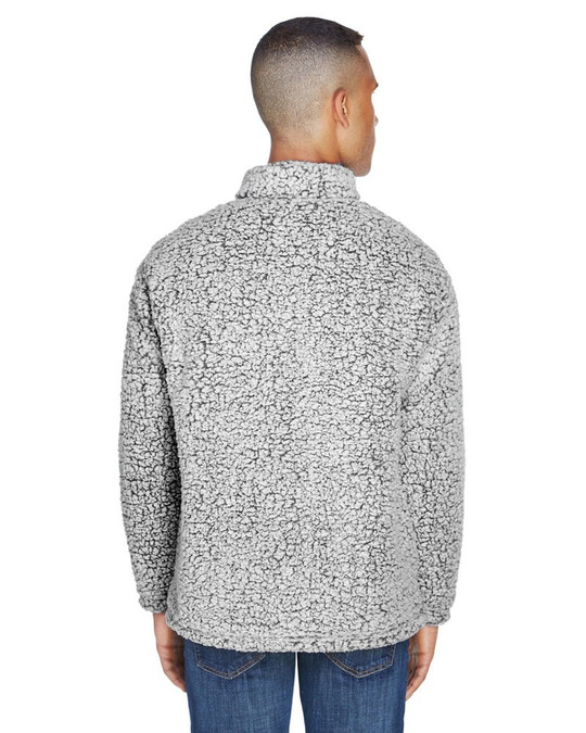J. America JA8454 - Sudadera con cremallera Epic Sherpa para adulto