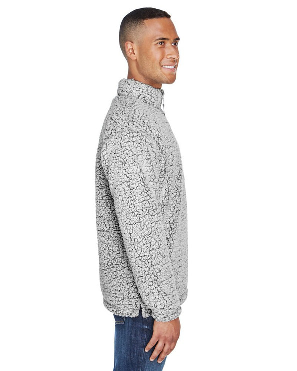 J. America JA8454 - Adult Epic Sherpa Quarter-Zip