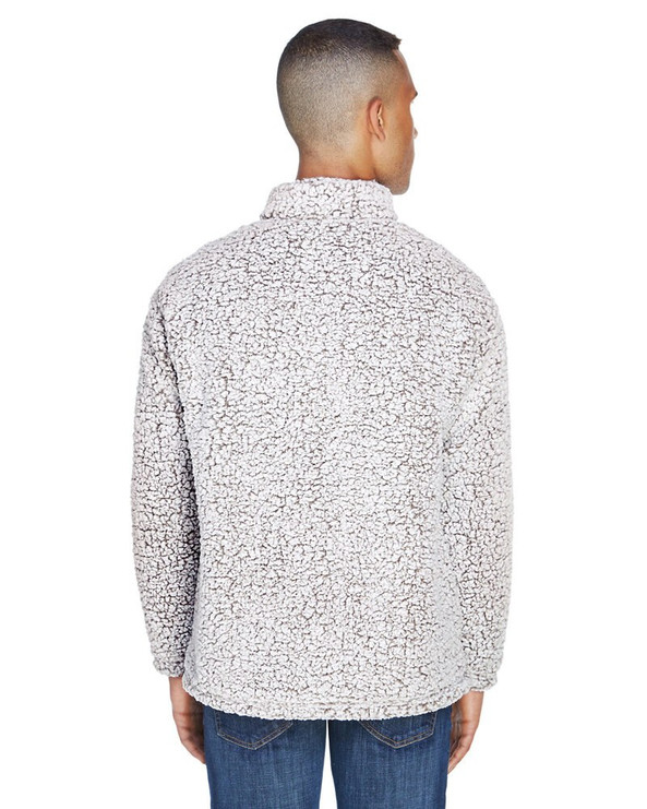 J. America JA8454 - Adult Epic Sherpa Quarter-Zip