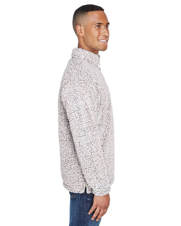 J. America JA8454 - Adult Epic Sherpa Quarter-Zip