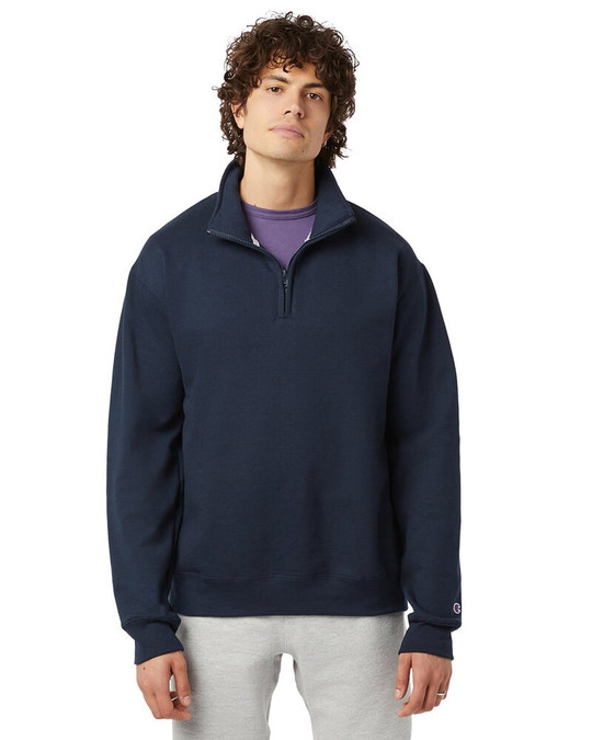 Champion S450 - Jersey unisex Powerblend Quarter-Zip
