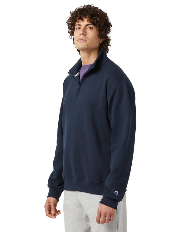 Champion S450 - Unisex Powerblend Quarter-Zip Pullover