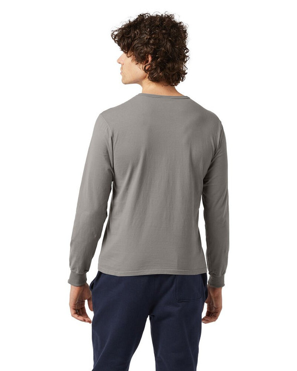 Champion CD200 - Unisex Long-Sleeve Garment Dyed T-Shirt