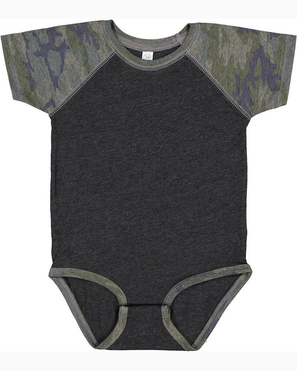 Rabbit Skins RS4430 - Body de béisbol para bebé