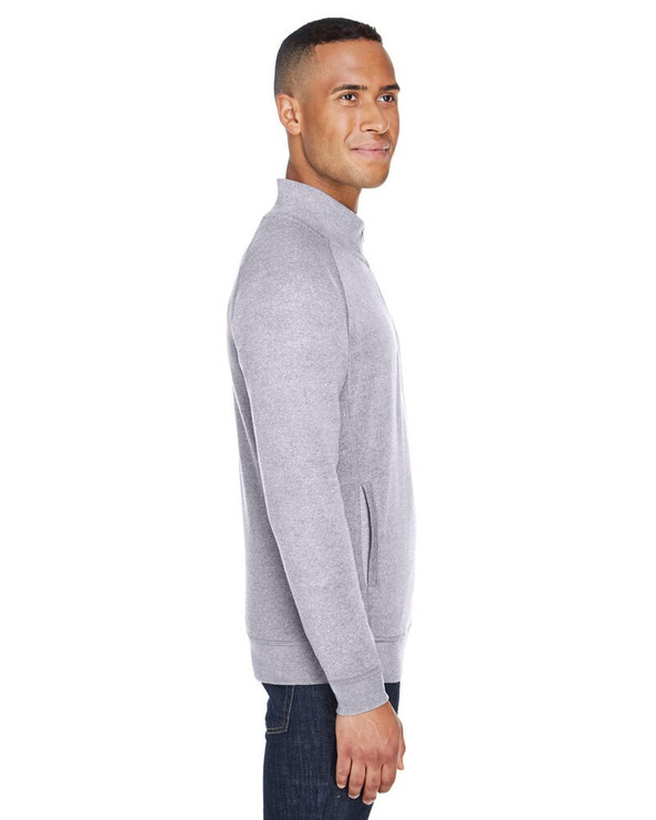 J. America JA8869 - Adult Triblend Fleece Quarter-Zip