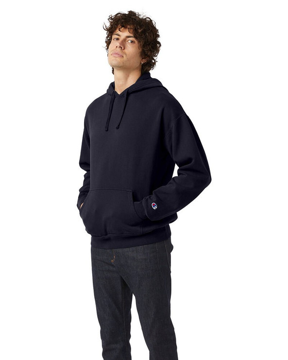 Champion CD450 - Unisex Garment Dyed Hooded Sweatshirt