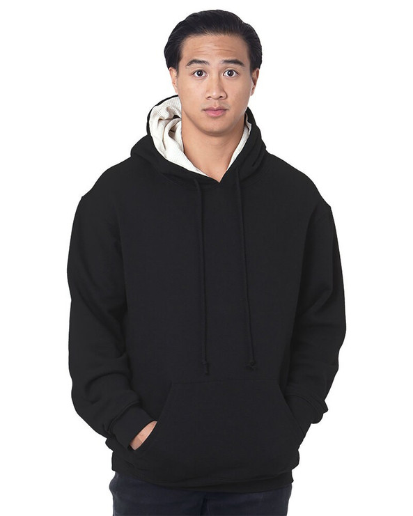 Bayside BA930 - Sudadera con capucha y forro térmico súper grueso para adulto