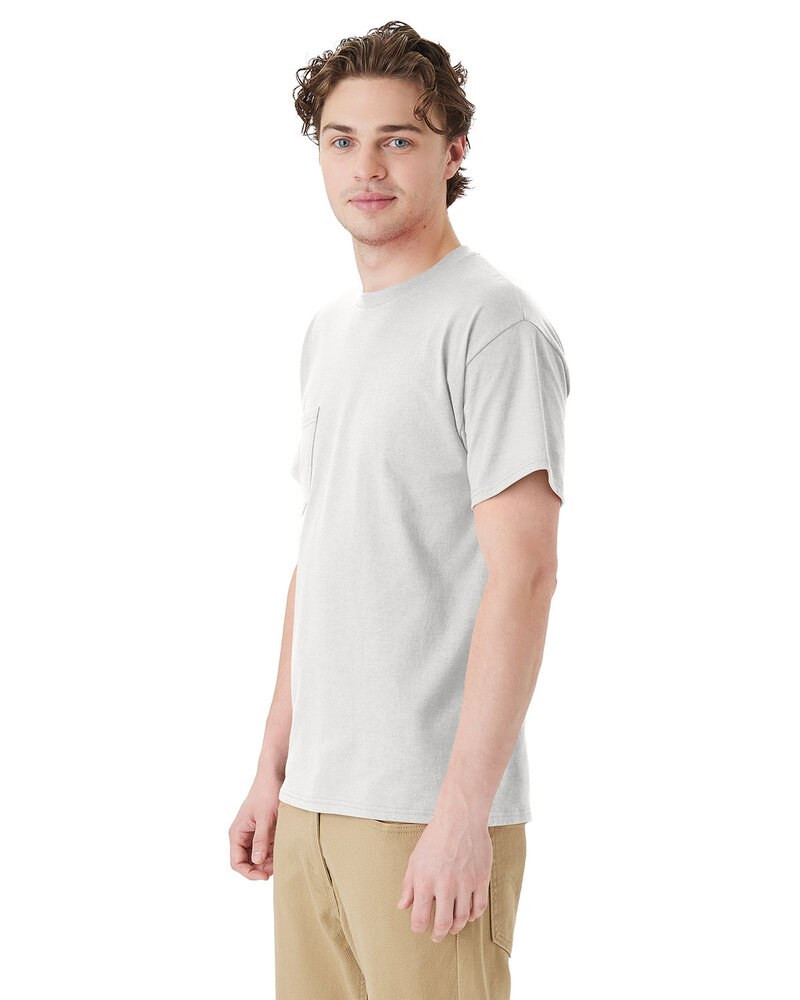 Hanes 5290P - Unisex Essential Pocket T-Shirt