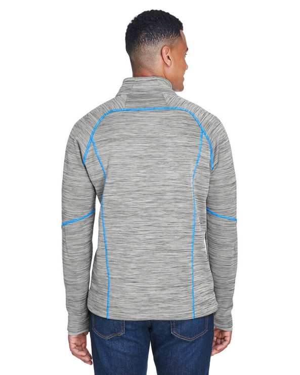North End 88697 - Men's Flux Mélange Bonded Fleece Jacket