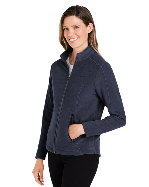 Devon & Jones DG730W - Forro polar con cremallera completa CrownLux Performance® para mujer