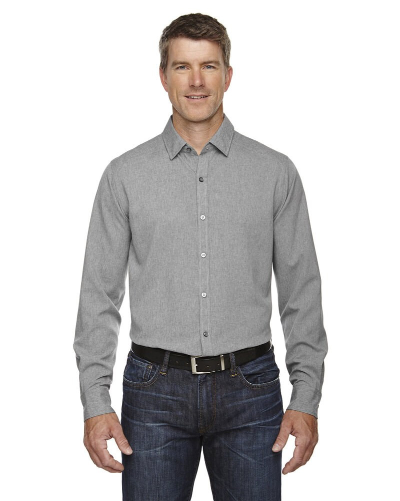 North End 88802 - Men's Mélange Performance Shirt