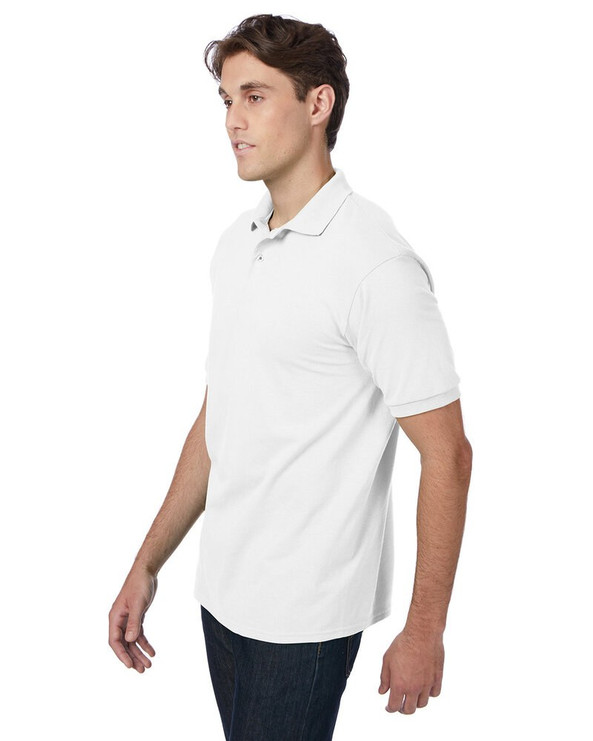 Hanes 054 - Adult EcoSmart® Jersey Knit Polo