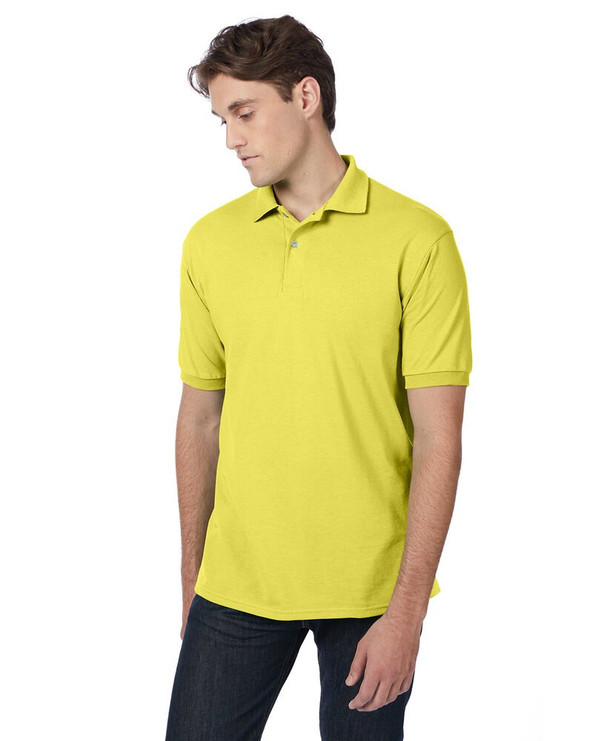 Hanes 054 - Adult EcoSmart® Jersey Knit Polo