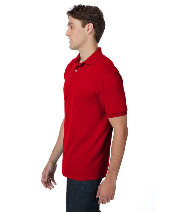 Hanes 054 - Adult EcoSmart® Jersey Knit Polo