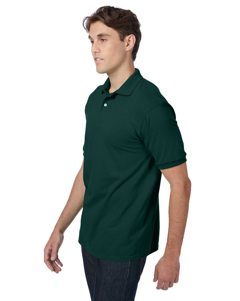 Hanes 054 - Adult EcoSmart® Jersey Knit Polo