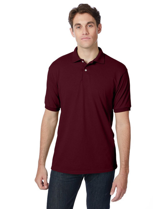 Hanes 054 - Polo de punto EcoSmart® para adultos