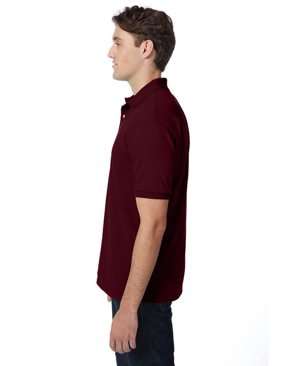 Hanes 054 - Adult EcoSmart® Jersey Knit Polo