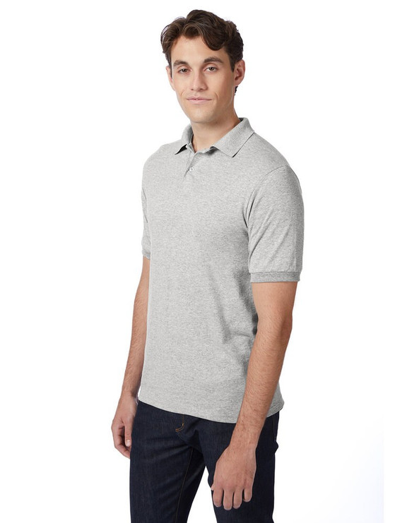 Hanes 054 - Polo de punto EcoSmart® para adultos