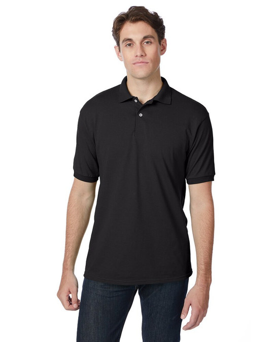 Hanes 054 - Polo de punto EcoSmart® para adultos